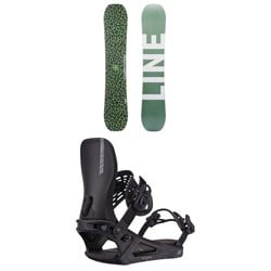 Line Skis Lateral Snowboard ​+ K2 Bond Snowboard Bindings 2025