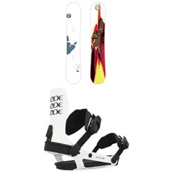 Morrow Todd Richards Dinosaur LTD Snowboard ​+ Ride A-6 Snowboard Bindings 2025
