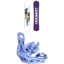 Burton Hideaway Snowboard ​+ Citizen Snowboard Bindings - Women's 2026