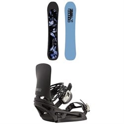 Burton Cartographer Snowboard ​+ Cartel EST Snowboard Bindings 2026