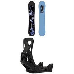 Burton Cartographer Snowboard ​+ Step On Snowboard Bindings ​+ Highshot Step On Snowboard Boots 2026