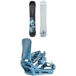 Burton Process Snowboard ​+ Cartel Snowboard Bindings 2026