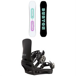 Burton Custom Snowboard ​+ Cartel X Snowboard Bindings 2026