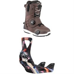 Nitro Monarch Step On TLS Snowboard Boots ​+ Burton Step On Snowboard Bindings - Women's 2026