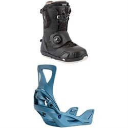 Nitro Cave Step On TLS Snowboard Boots ​+ Burton Step On Snowboard Bindings - Women's 2026