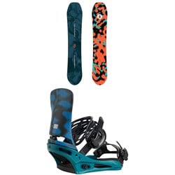 Burton Family Tree High Fidelity Snowboard ​+ Cartel Snowboard Bindings 2026