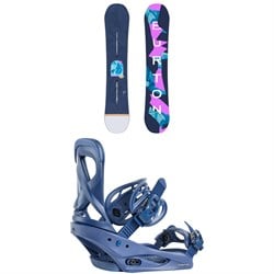 Burton Yeasayer Flying V Snowboard ​+ Scribe Snowboard Bindings - Women's 2026