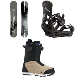 Burton Instigator PurePop Snowboard ​+ Mission Snowboard Bindings ​+ Ruler Boa Snowboard Boots 2026