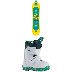 Burton Riglet Snowboard ​+ Mini Grom Snowboard Boots - Kids' 2026