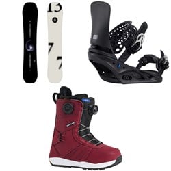 Burton Family Tree Hometown Hero Snowboard ​+ Lexa X Snowboard Bindings ​+ Felix Boa Snowboard Boots - Women's 2026