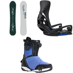 Burton Counterbalance Snowboard ​+ Step On Lexa X EST Snowboard Bindings ​+ Waverange X Step On Snowboard Boots - Women's 2026
