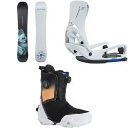 Burton Process Snowboard ​+ Step On Genesis EST Snowboard Bindings ​+ Waverange X Step On Snowboard Boots 2026