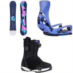 Burton Yeasayer Snowboard ​+ Step On Lexa X EST Snowboard Bindings ​+ Waverange X Step On Snowboard Boots - Women's 2026