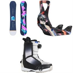 Burton Yeasayer Snowboard ​+ Step On Snowboard Bindings ​+ Waverange Step On Snowboard Boots - Women's 2026