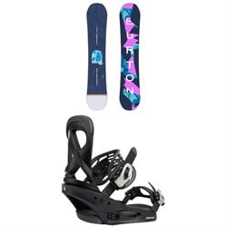 Burton Yeasayer Snowboard ​+ Scribe Snowboard Bindings - Women's 2026