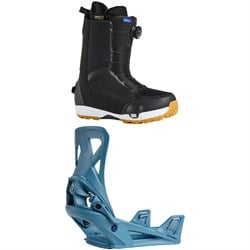 Burton Waverange Step On Snowboard Boots ​+ Step On Snowboard Bindings 2026