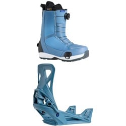 Burton Waverange Step On Snowboard Boots ​+ Step On Snowboard Bindings 2026