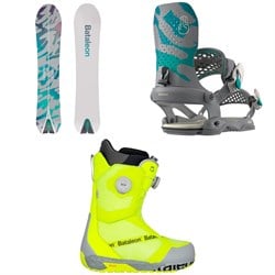 Bataleon Cameleon Snowboard ​+ Astro AW Snowboard Bindings ​+ Salsa Boa Snowboard Boots 2026