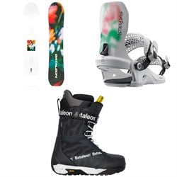 Bataleon Tornado x Beyond Medals Snowboard ​+ Blaster HW Snowboard Bindings ​+ Salsa Lace Snowboard Boots 2026