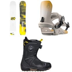 Bataleon Whatever x Rop van Mierlo Snowboard ​+ Etna HW Snowboard Bindings ​+ Rave Boa Snowboard Boots - Women's 2026