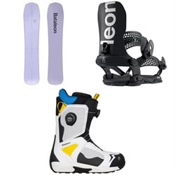 Bataleon Cruiser Snowboard ​+ Blaster AW Snowboard Bindings ​+ Rave Boa Snowboard Boots 2026