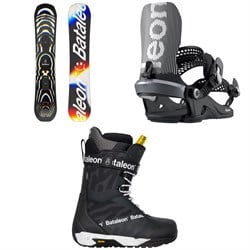 Bataleon Fun.Kink Snowboard ​+ Blaster HW Snowboard Bindings ​+ Salsa Lace Snowboard Boots 2026