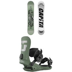 CAPiTA Dark Horse Snowboard ​+ Union Strata Snowboard Bindings 2026