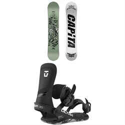 CAPiTA Dark Horse Snowboard ​+ Union Ultra Snowboard Bindings 2026