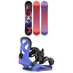 CAPiTA Jess Kimura Mini Snowboard ​+ Union Cadet Snowboard Bindings - Kids' 2026