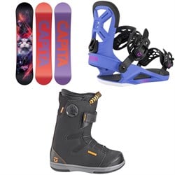 CAPiTA Jess Kimura Mini Snowboard ​+ Union Cadet Snowboard Bindings ​+ Cadet Snowboard Boots - Kids' 2026
