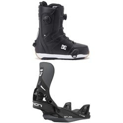 DC Control Step On Snowboard Boots ​+ Union Atlas Step On Snowboard Bindings 2026
