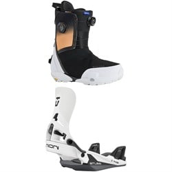 Burton Waverange X Step On Snowboard Boots ​+ Union Atlas Step On Snowboard Bindings 2026