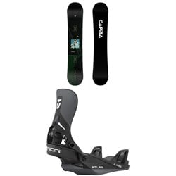 CAPiTA Super DOA Snowboard ​+ Union Atlas Step On Snowboard Bindings 2026