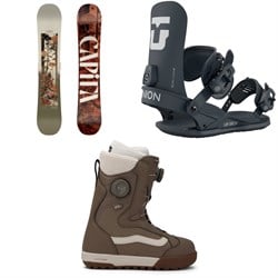 CAPiTA Paradise Snowboard ​+ Union Legacy Snowboard Bindings ​+ Vans Encore Pro Snowboard Boots - Women's 2026