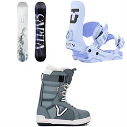 CAPiTA Birds Of A Feather Snowboard ​+ Union Trilogy Snowboard Bindings ​+ Vans Hi-Standard Pro Snowboard Boots - Women's 2026
