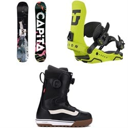 CAPiTA Defenders Of Awesome Snowboard ​+ Union Force Snowboard Bindings ​+ Vans Aura Pro Snowboard Boots 2026