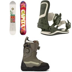 CAPiTA The Equalizer Snowboard ​+ Union Ultra Snowboard Bindings ​+ Vans Viaje Range Edition Snowboard Boots - Women's 2026