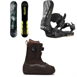 CAPiTA Mega Mercury Snowboard ​+ Union Atlas Pro Snowboard Bindings ​+ Vans Verse Snowboard Boots 2026