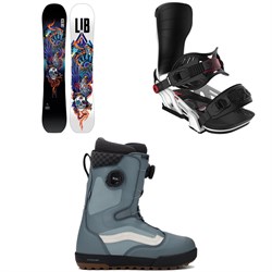 Lib Tech Terrain Wrecker C2X Snowboard ​+ Bent Metal Transfer Snowboard Bindings ​+ Vans Aura Pro Snowboard Boots 2026
