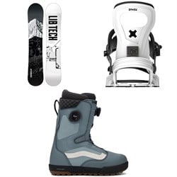 Lib Tech Cold Brew C2 Snowboard ​+ Bent Metal Joint Snowboard Bindings ​+ Vans Aura Pro Snowboard Boots 2026