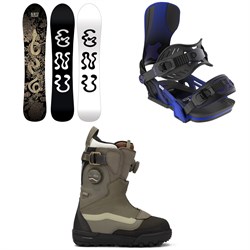 GNU Free Spirit C3 Snowboard ​+ Bent Metal Forte Snowboard Bindings ​+ Vans Viaje Range Edition Snowboard Boots - Women's 2026