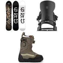 GNU Free Spirit C3 Snowboard ​+ Bent Metal Forte Snowboard Bindings ​+ Vans Viaje Range Edition Snowboard Boots - Women's 2026