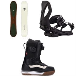 Arbor Verado Snowboard ​+ Cypress Snowboard Bindings ​+ Vans Aura Pro Snowboard Boots 2026