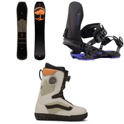 Arbor Coda Snowboard ​+ Hemlock Snowboard Bindings ​+ Vans Aura Pro Snowboard Boots 2026