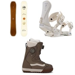 Arbor Swoon Snowboard ​+ Sequoia Snowboard Bindings ​+ Vans Encore Pro Snowboard Boots - Women's 2026