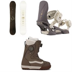Arbor Mantra Snowboard ​+ Acacia Snowboard Bindings ​+ Vans Encore Pro Snowboard Boots - Women's 2026