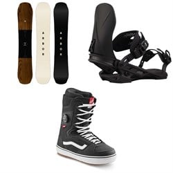 Arbor Element Snowboard ​+ Hemlock Snowboard Bindings ​+ Vans Invado OG Snowboard Boots 2026