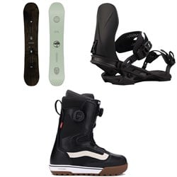 Arbor Formula Snowboard ​+ Hemlock Snowboard Bindings ​+ Vans Aura Pro Snowboard Boots 2026