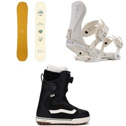 Arbor Swoon Decon Snowboard ​+ Sequoia Snowboard Bindings ​+ Vans Encore Pro Snowboard Boots - Women's 2026