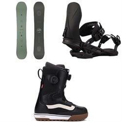 Arbor Formula Decon Snowboard ​+ Hemlock Snowboard Bindings ​+ Vans Aura Pro Snowboard Boots 2026